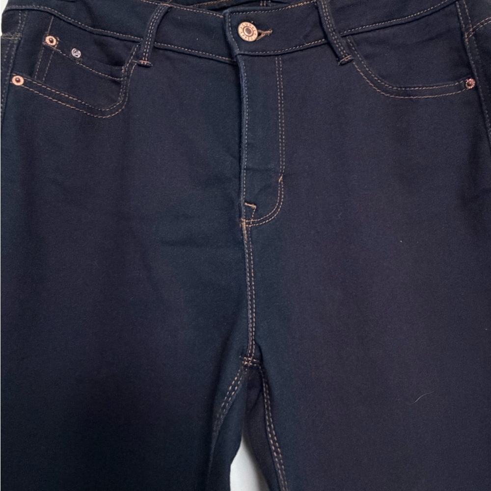 Women's Dark Skinny Jeans, stretch - Picture 3 of 7